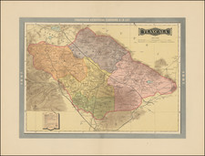 Mexico Map By Antonio Garcia y Cubas