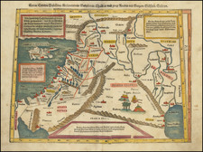 Cyprus and Holy Land Map By Sebastian Munster