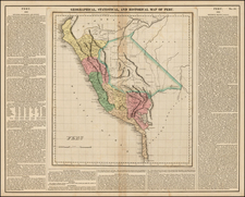 South America Map By Henry Charles Carey  &  Isaac Lea