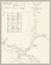 California Map By J.H. Harvey / W.S.W. Kew