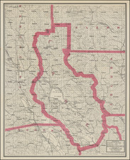 (C.F. Weber's Map of Lake County California  . . 1914) By Punnett Brothers