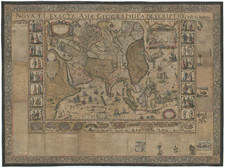 Asia Map By Willem Janszoon Blaeu / Hessel Gerritsz