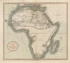 Africa and Africa Map By John Cary