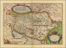 Persici Sive Sophorum Regni Typus By Abraham Ortelius