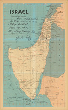 Holy Land Map By CARTA Jerusalem