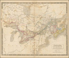 Canada Map By Sidney Hall