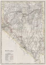 California Map By George F. Cram