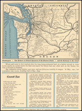 Washington Map By Anonymous