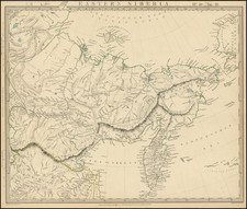 Russia in Asia Map By SDUK