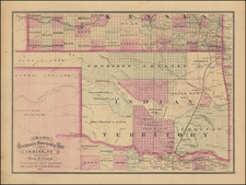 Oklahoma & Indian Territory Map By George F. Cram