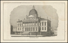 The State House, Boston By John Warner Barber