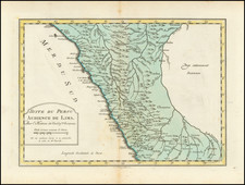 Peru & Ecuador Map By A. Krevelt