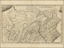 Pennsylvania Map By John Reid