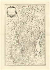 Northern Italy Map By Paolo Santini / Giovanni Antonio Remondini