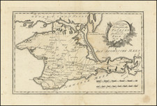 Russia and Ukraine Map By Franz Johann Joseph von Reilly