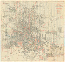 Texas Map By R L Bayer 