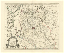 Le Territoire de Verone dressee sur les meillures Cartes . . . 1776 By Paolo Santini