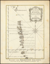 India and Other Islands Map By J.V. Schley