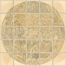 Celestial Maps Map By Johann Friedrich Julius Schmidt / Dietrich Reimer