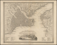 Turkey and Turkey & Asia Minor Map By John Dower