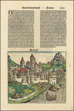 Other Italian Cities, Turkey and Turkey & Asia Minor Map By Hartmann Schedel