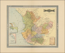 Mexico Map By Antonio Garcia y Cubas