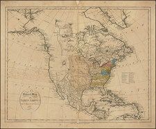 North America Map By John Reid