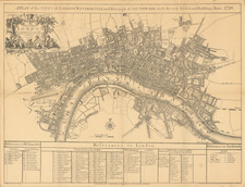 London Map By John Senex / Cassell, Petter & Galpin