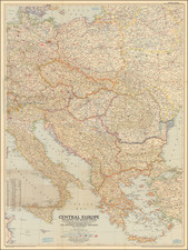 Europe and Central & Eastern Europe Map By National Geographic Society