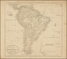 A Map of South America According to the best Authorities By Mathew Carey