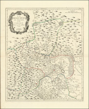 Northern Italy Map By Paolo Santini / Giovanni Antonio Remondini