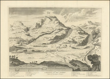 Holy Land Map By Augustin Calmet