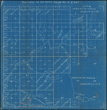 Washington Map By Washington Map and Blue Print Co.