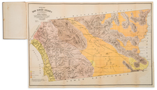 California, San Diego and Rare Books Map By Henry G. Hanks