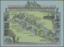 Colonial Village At A Century of Progress In Chicago   MCMXXXIV By Ralph Fletcher Seymour