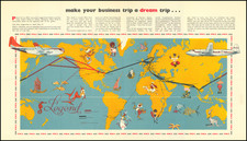 World, Pictorial Maps and Travel Posters Map By Anonymous