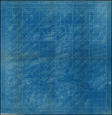 Washington Map By Washington Map and Blue Print Co.