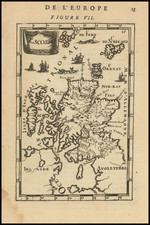 Scotland Map By Alain Manesson Mallet