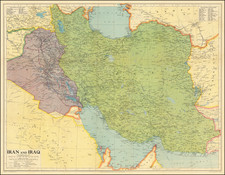 Persia & Iraq Map By George Philip & Son