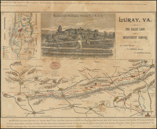 Virginia Map By A.Y. Lee