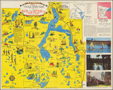 Minnesota and Pictorial Maps Map By Frank Antoncich