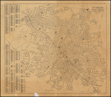 North Carolina Map By Department of Public Works