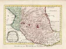 Mexico Map By A. Krevelt