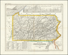 Pennsylvania Map By Joseph Meyer