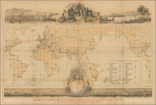 World Map By Maclure & Macdonald Lithographers