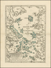 Greece Map By Franz Johann Joseph von Reilly