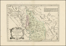 Serbia & Montenegro and Albania, Kosovo, Macedonia Map By Franz Johann Joseph von Reilly