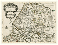 Netherlands Map By Alexis-Hubert Jaillot