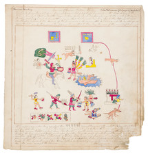 Mexico and Native American & Indigenous Map By William Henry Shippard