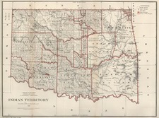 Plains and Southwest Map By General Land Office